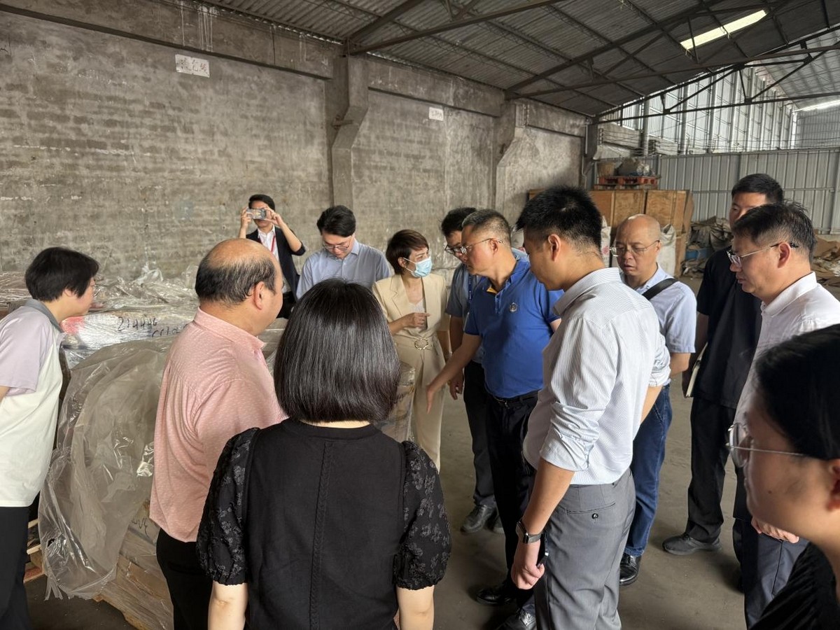 高明区区委区府办、佛山新基础工业集团来访我司调研